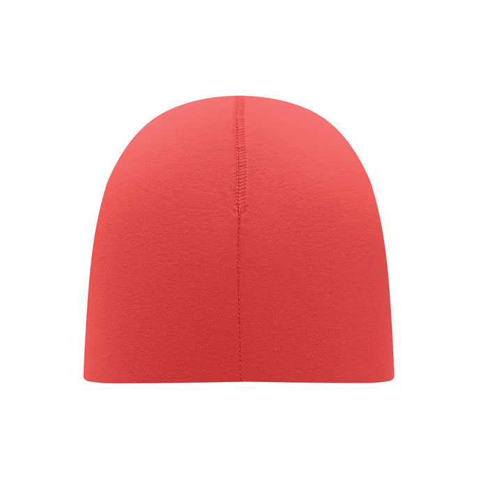 Unisex beanie in cotton Rosso item picture open