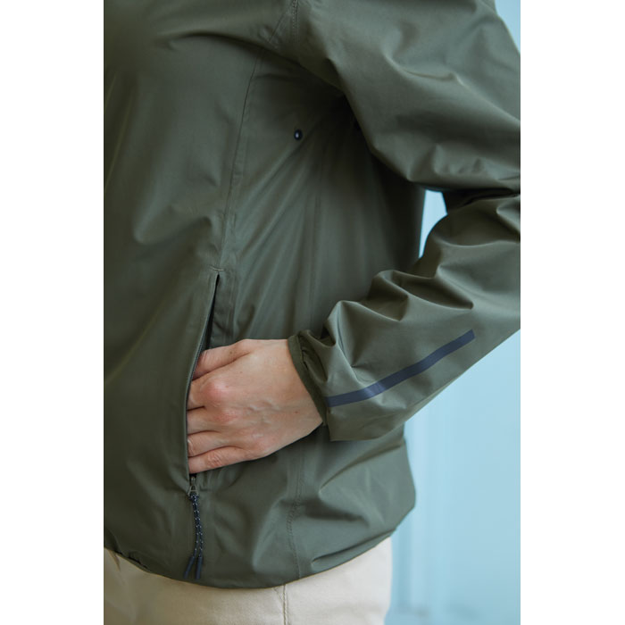 ANDREA UNISEX WINDBREAKER Deep Khaki item picture 6