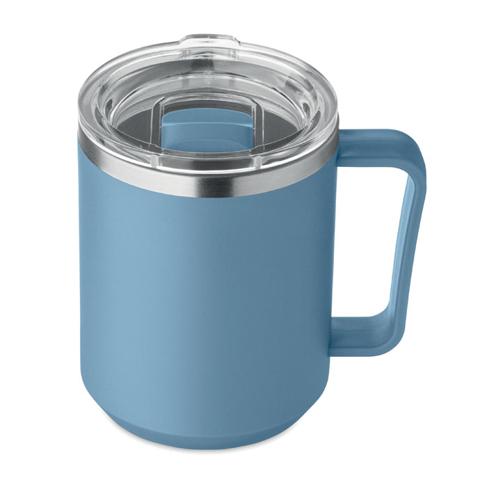 Tazza a doppio strat da 400 ml Petrolio item picture back