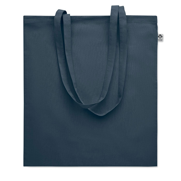 Shopper in cotone biologico Francese Navy item picture front