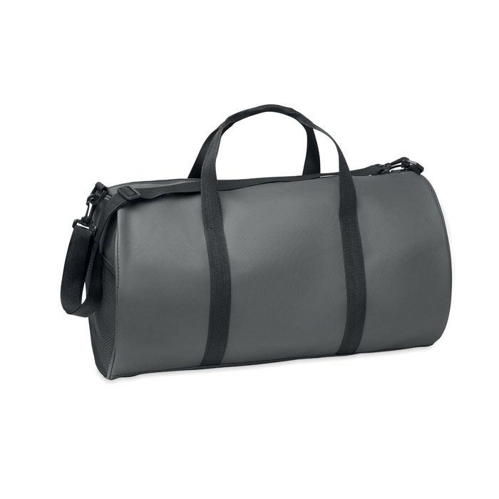 Duffle bag in 600D RPET Grigio Pietra item picture back