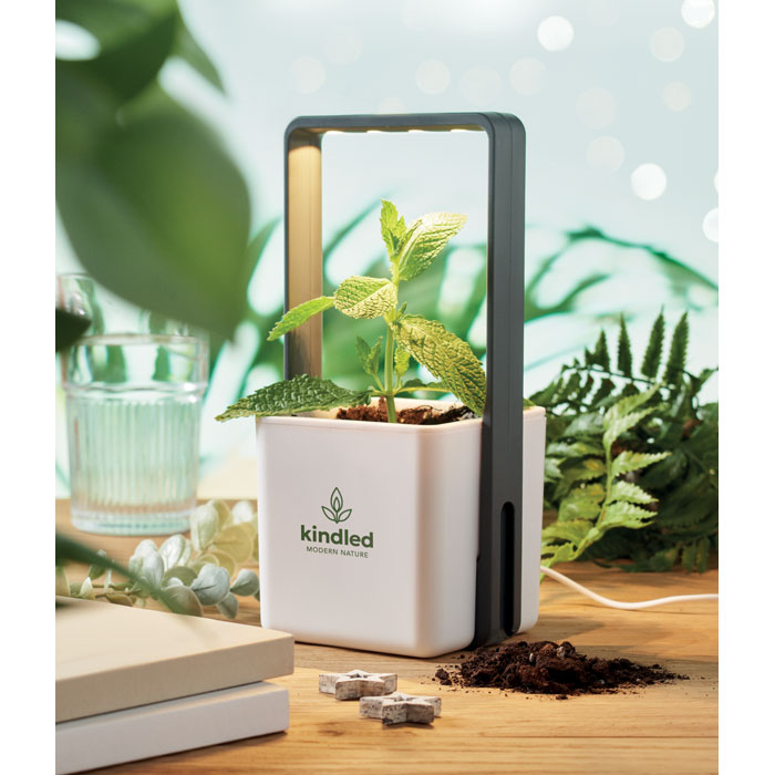 Giardino interno con luce LED Bianco item picture printed