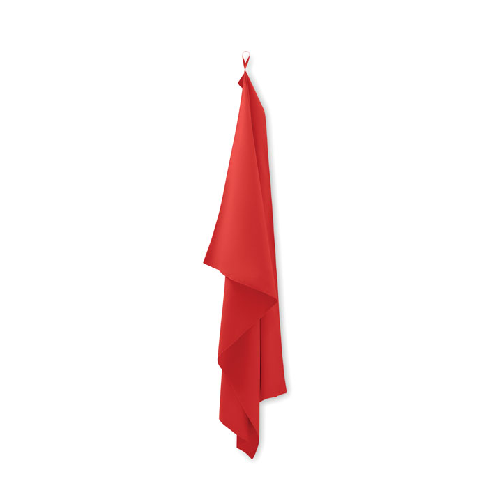 Asciugamano in microfibra Rosso item picture front