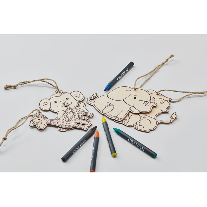 Decorazioni in legno Bianco item detail picture