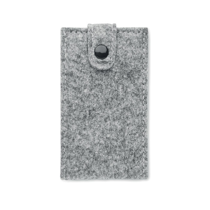Set manicure 6 pezzi in feltro Grigio item picture back