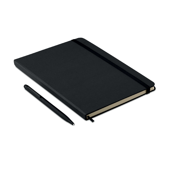 Set notebook black item picture back