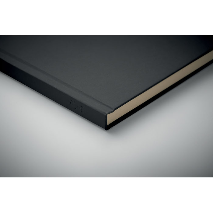 A5 sugarcane PLA notebook Nero item picture side