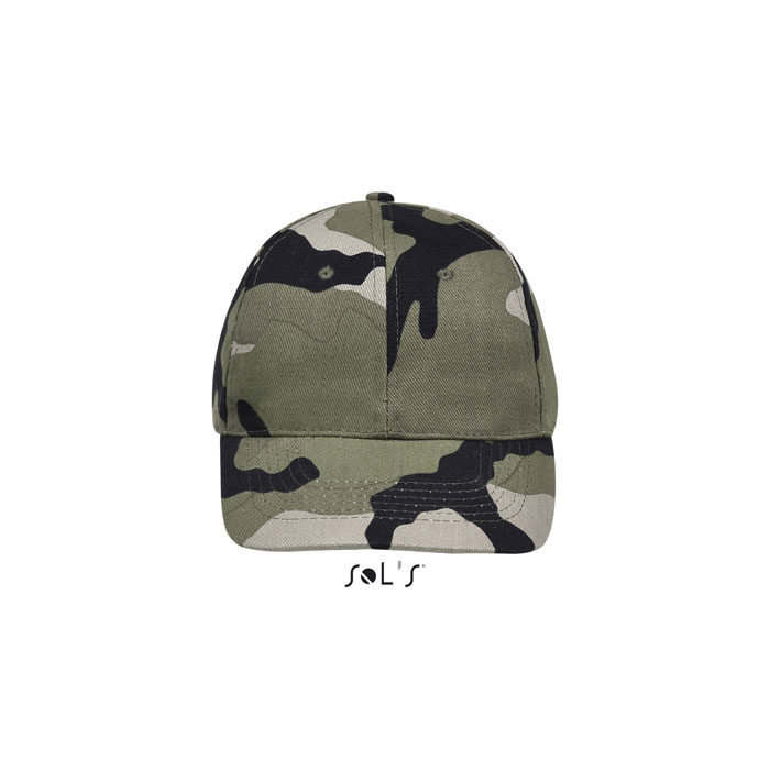 BUFFALO SIX PANEL CAP Camo item picture front