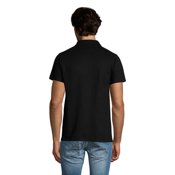 PRESCOTT MEN POLO SHIRT 170 Nero Profondo item picture back