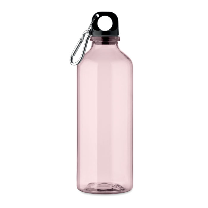 RPET bottle 500ml Rosa Trasparente item picture front