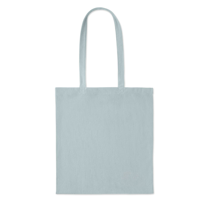 Corduroy shopping bag Blu Bambino item picture back