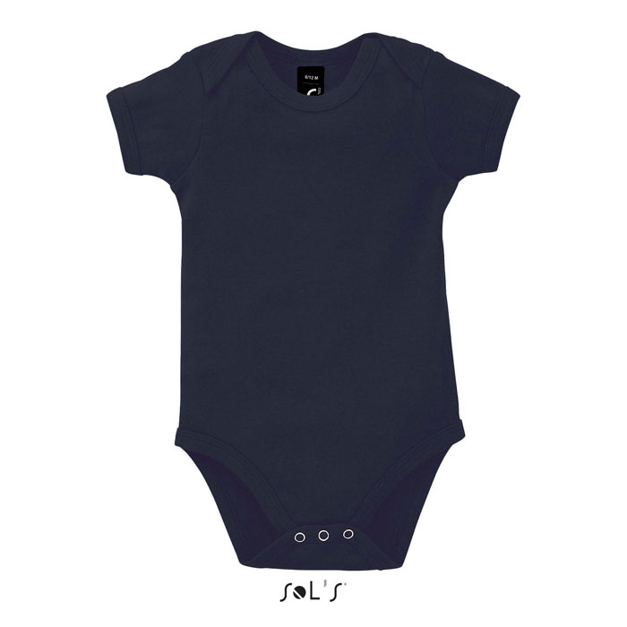 BAMBINO-BABY BODYSUIT-180g Nero / Nero Opaco item picture front