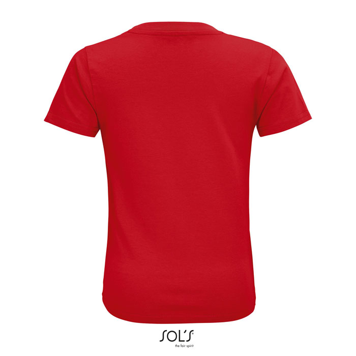 CRUSADER KIDS T-SHIRT 150g Rosso item picture back