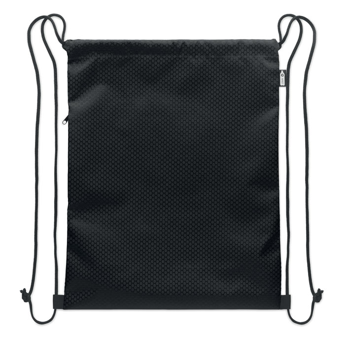 Sacca in RPET 420D Nero item picture back