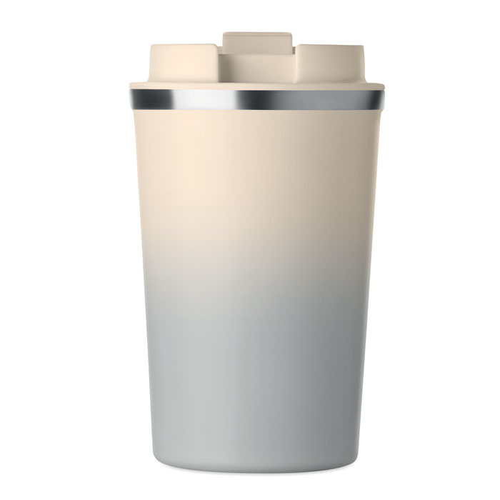 Bicchiere doppio strato 350 ml Grigio item detail picture