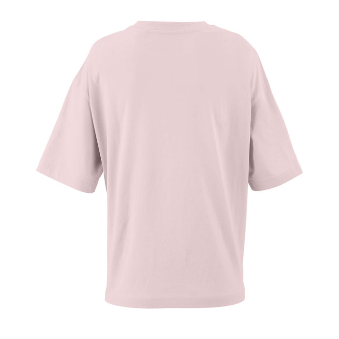 BOXY WOMEN OVERSIZE T-SHIRT Medium Pink item picture back