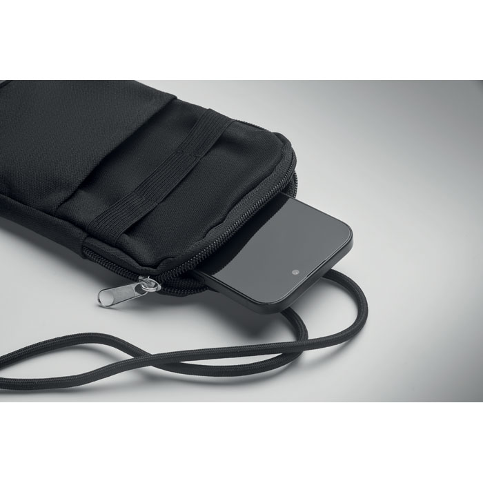 Borsa per smartphone cross body Nero item detail picture