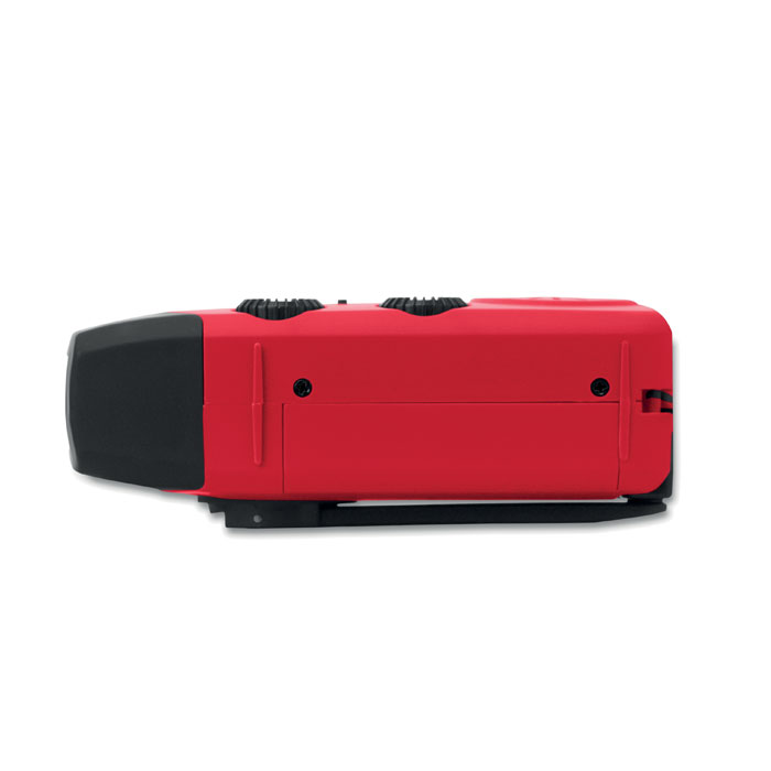 Radio portatile con torcia LED MO2746- Rosso item picture 5