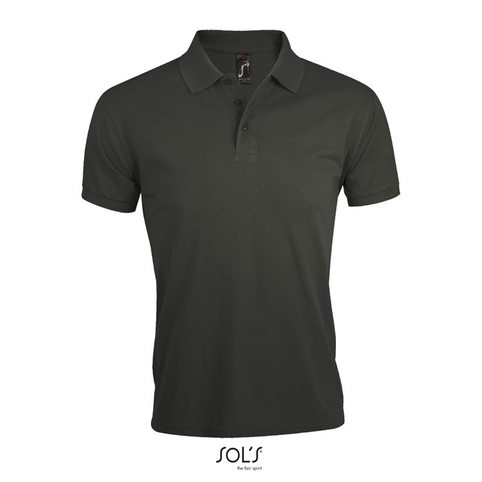 PRIME-MEN POLO-200g Dark Grey item picture front