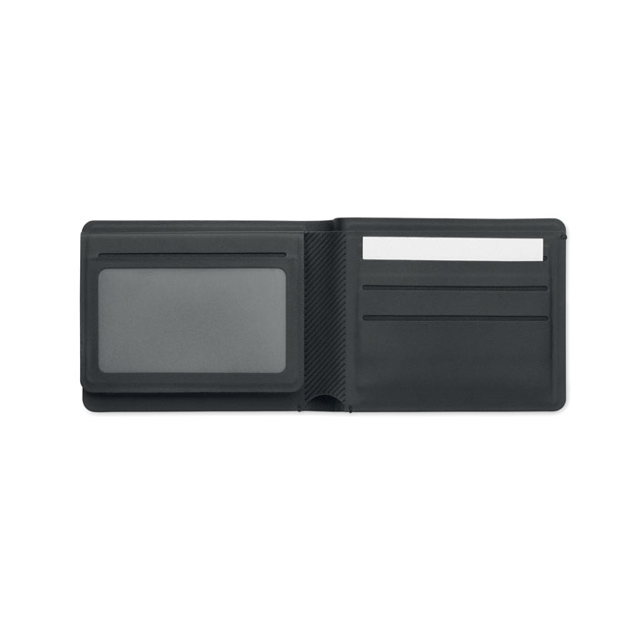 Anti-loss finder PU wallet Nero item picture 6