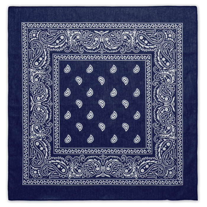 Multifunctional scarf 90 gr/m² Blu item picture back