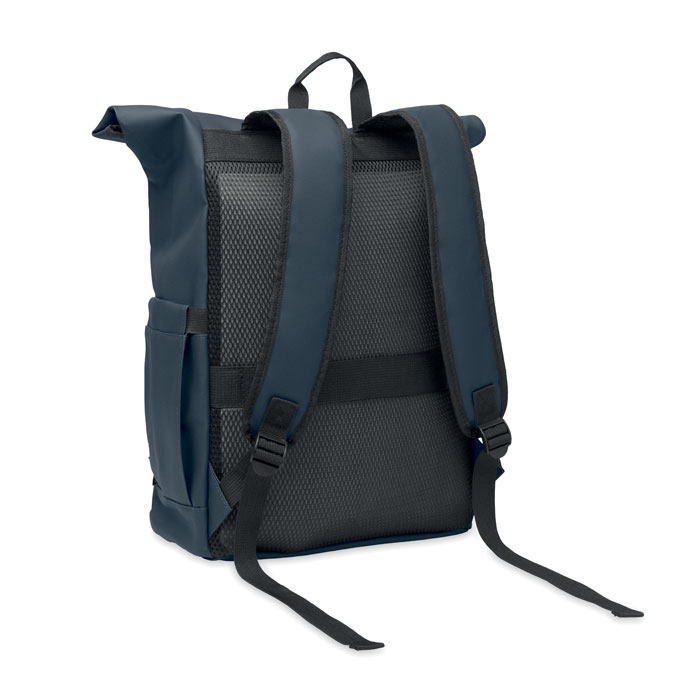 Zaino Rolltop per laptop 600D Blu item picture back