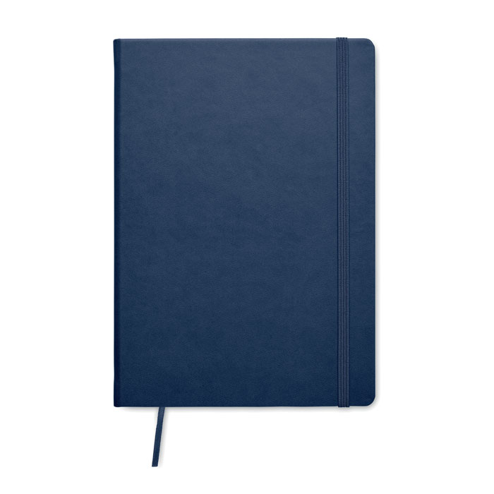 Notebook A5, pagine riciclate Blu item picture side