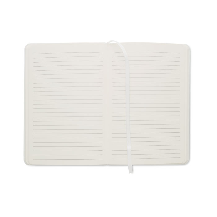 Notebook A5 a righe white item picture open