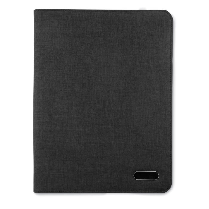 A4 conference folder zipped Nero item picture back