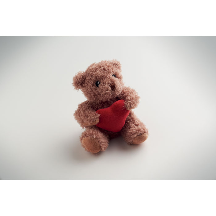 Orsetto di peluche con cuore Rosso item detail picture