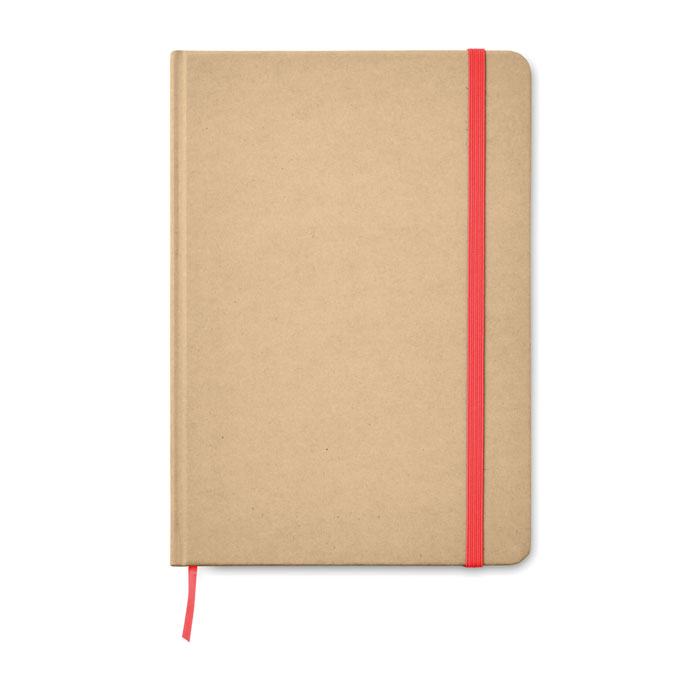 Notebook A5 riciclato red item picture front