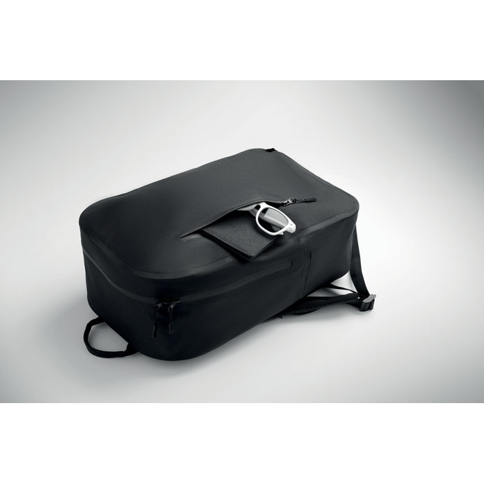 300D RPET computer backpack Nero item picture 5