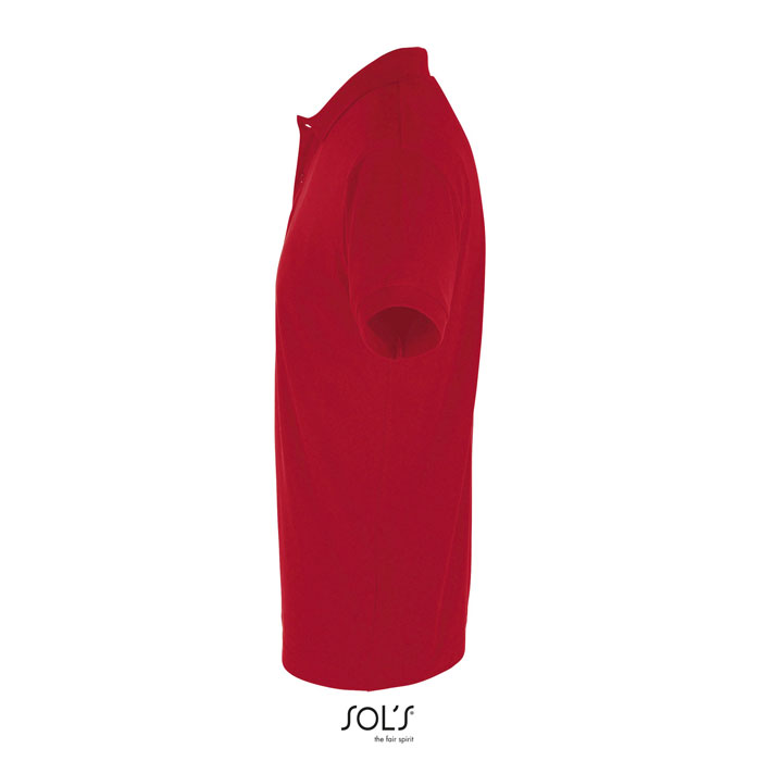 PERFECT MEN Polo 180g Rosso item picture side