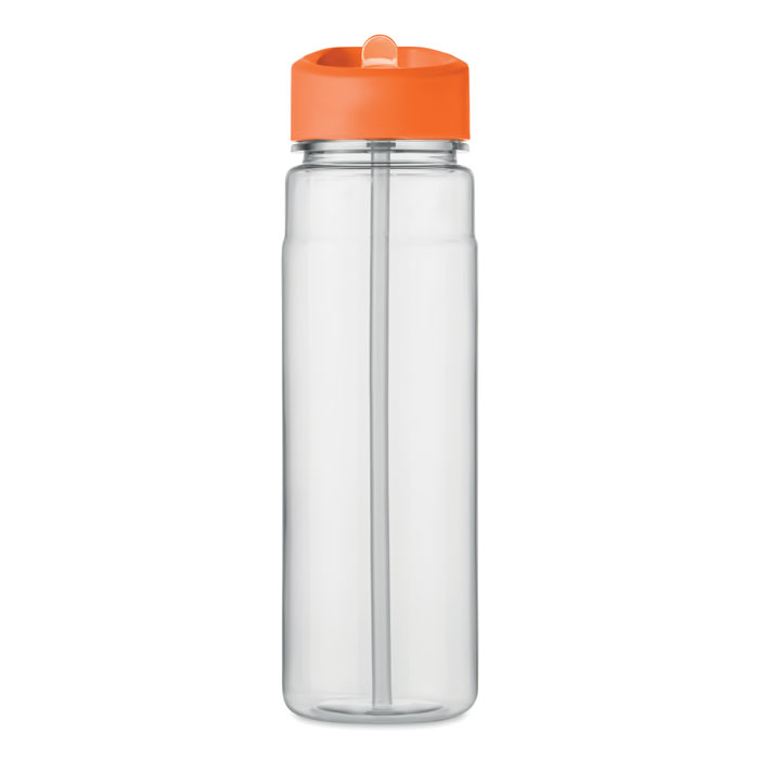 RPET bottle 650ml PP flip lid Arancio item picture open