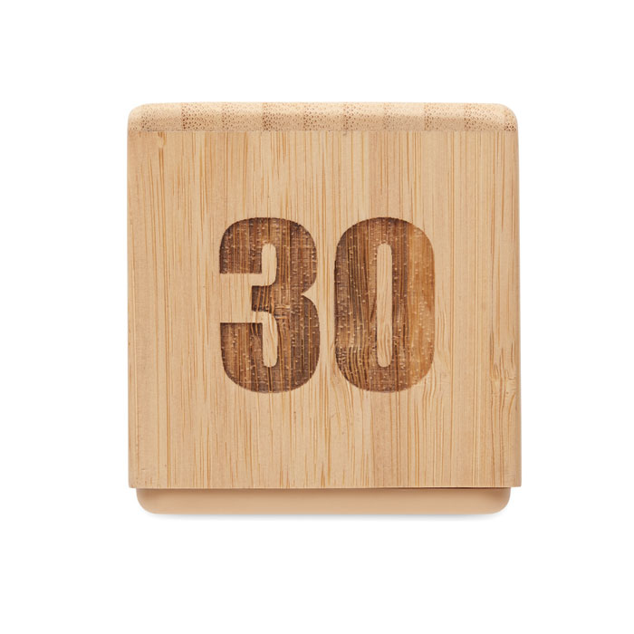Bamboo twist snooze timer Legno item picture 2