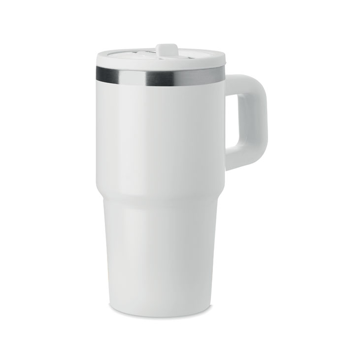 Bicchiere doppio strato. 500ml Bianco item picture back
