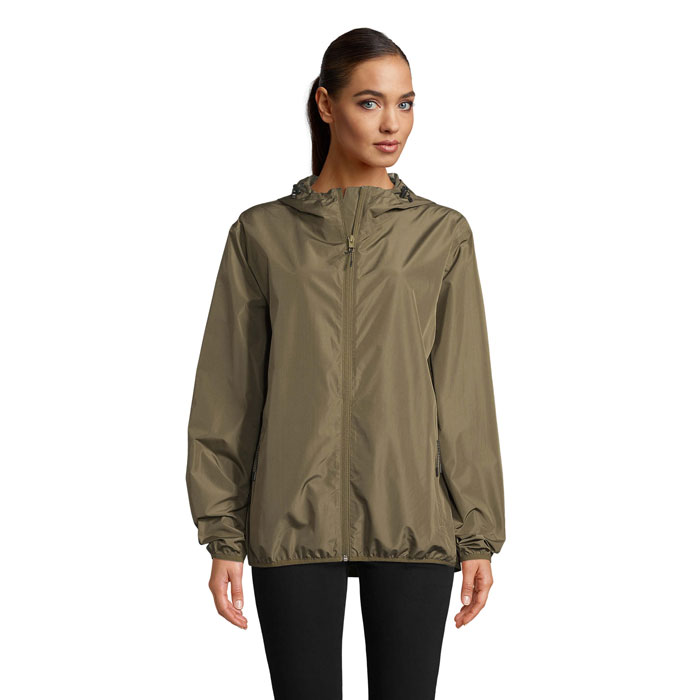 ANDREA UNISEX WINDBREAKER Nero Profondo item picture front