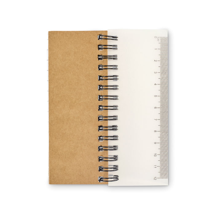 Memopad in PP Beige item picture open