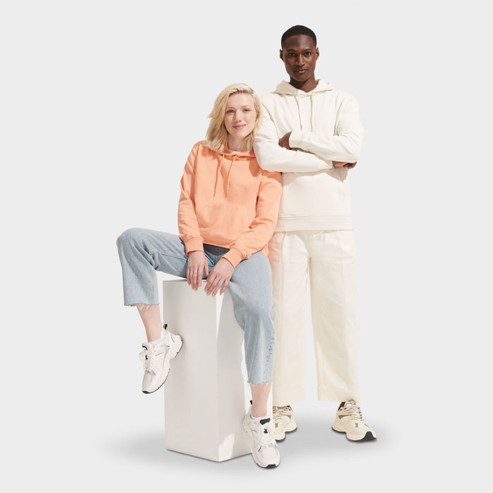 CONSTELLATION HOOD SWEAT Bianco Sporco item picture 2