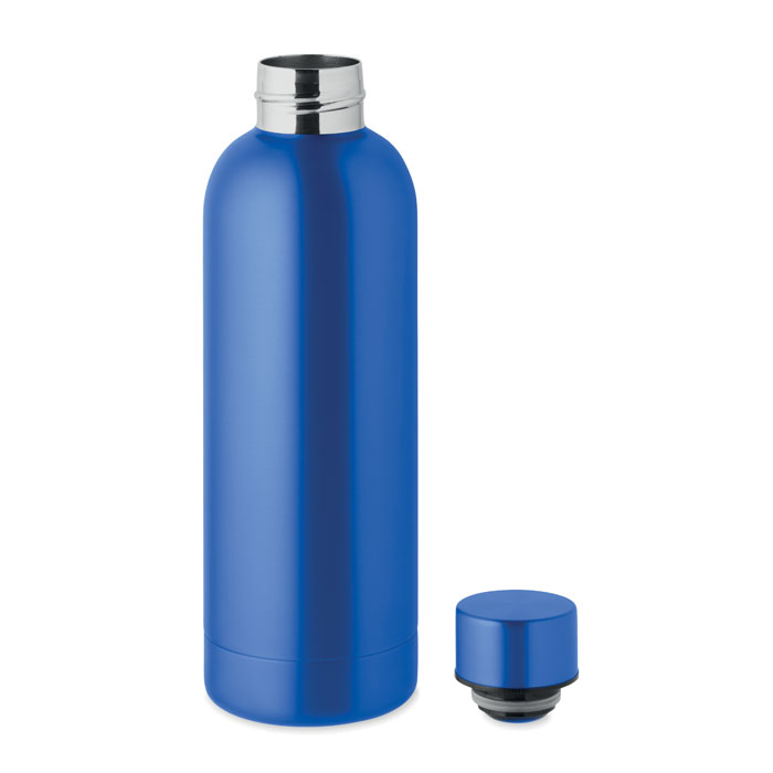 Double wall bottle 500 ml Blu item picture side