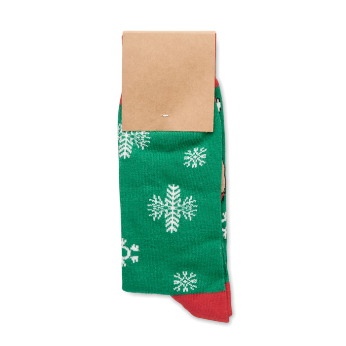 Pair of Christmas socks L Verde item picture back