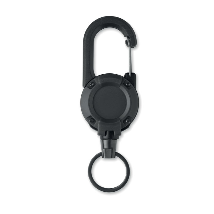 Set di portabadge retrattili Nero item picture back