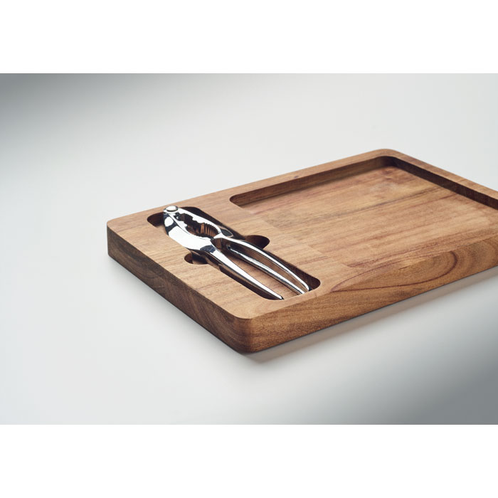 Acacia nut cracker set Legno item picture side