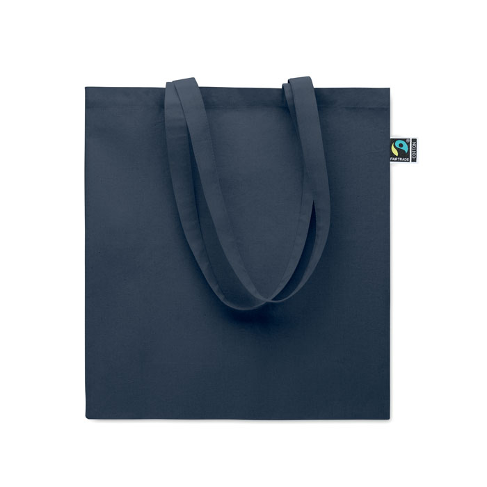 Shopper Fairtrade 180 gr Blu item picture back