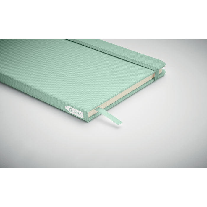 Notebook A5 in 600D RPET Verde Menta item detail picture