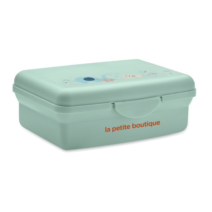 Kid's PP lunch box Verde Menta item picture printed