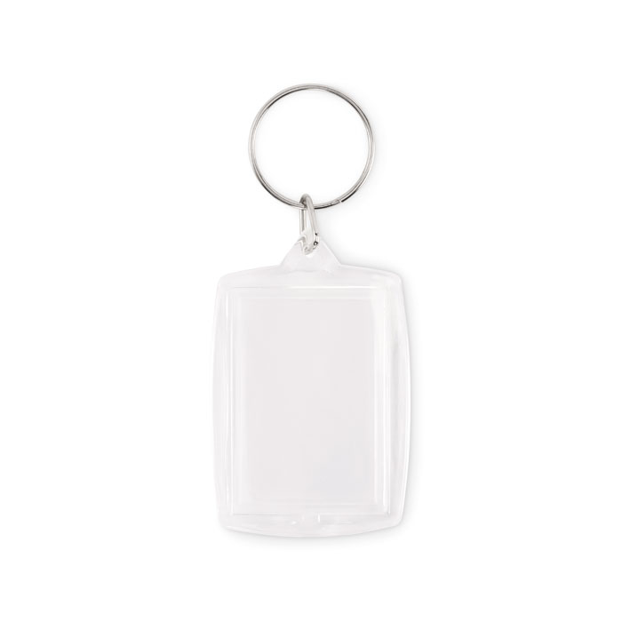 Classic acrylic keyring Trasparente item picture side