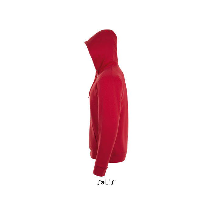 STONE UNI HOODIE 260g Rosso item picture side