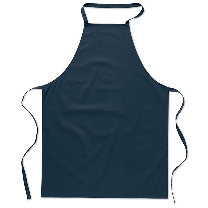 Kitchen apron in cotton Francese Navy item picture front