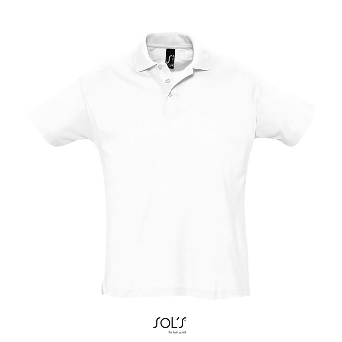 SUMMER II MEN POLO 170g white item picture front
